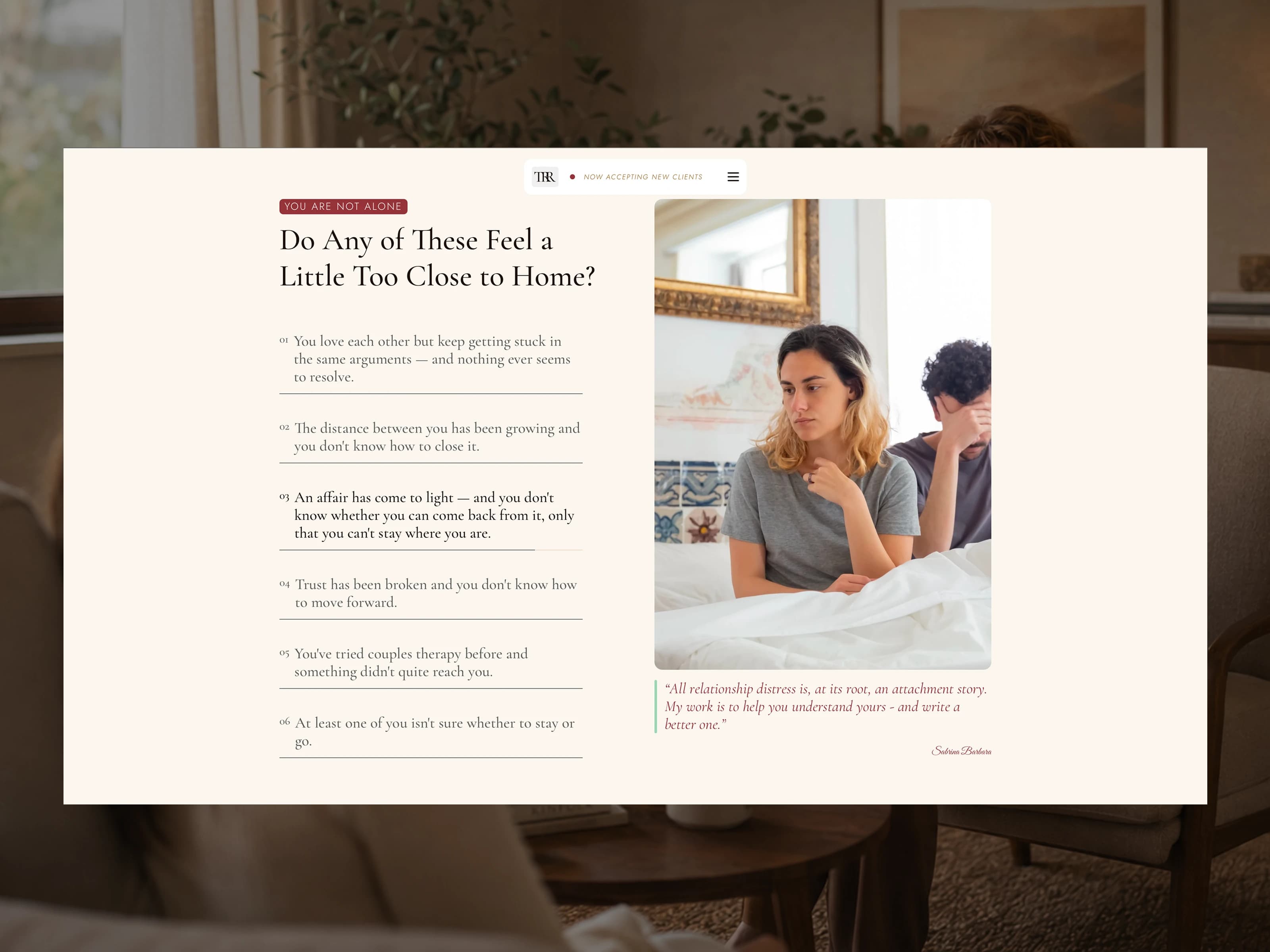 The Relationship Room